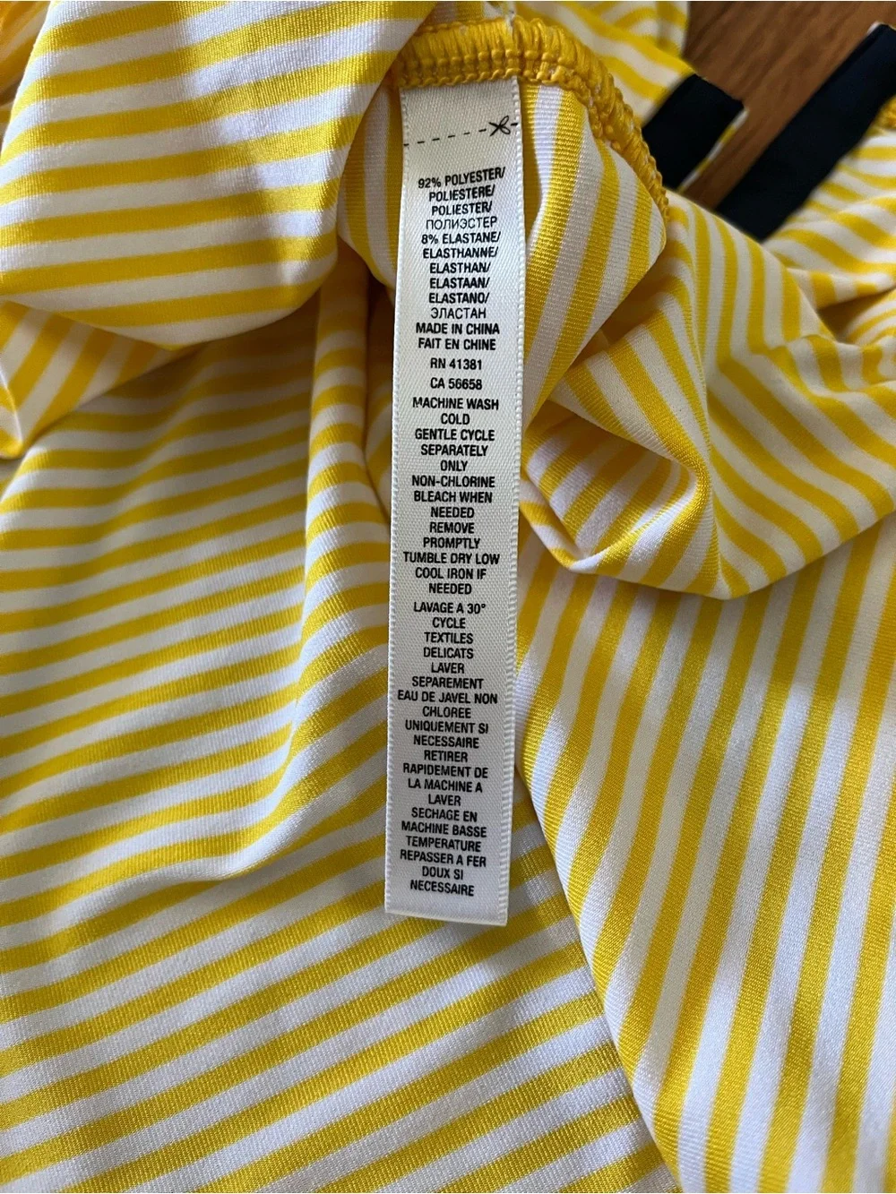 Ralph Lauren Size XL Yellow Striped Polo Shirt